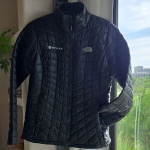 The North Face Women's Black Quilted Insulated Jacket Rivian Medium